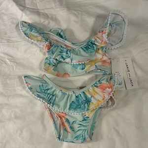 Janie and Jack Tropical Print Swimsuit